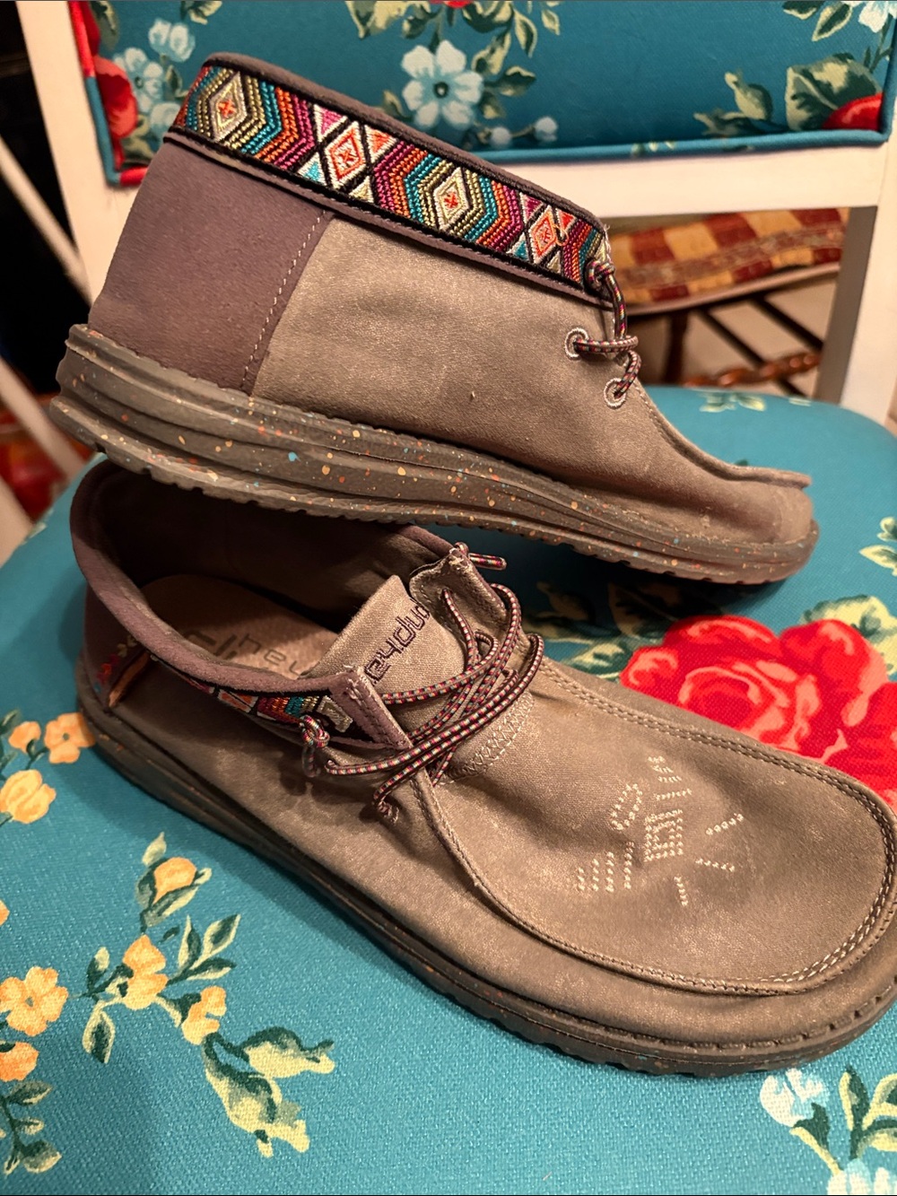 Hey Dude Women's Iris Festival loafers sz 8